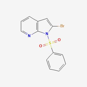 2-bromo-1-(phenylsulfonyl)-1H-pyrrolo[2,3-b]pyridine
