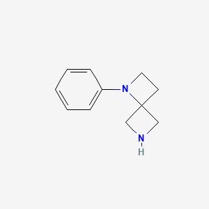 1-Phenyl-1,6-diazaspiro[3.3]heptane