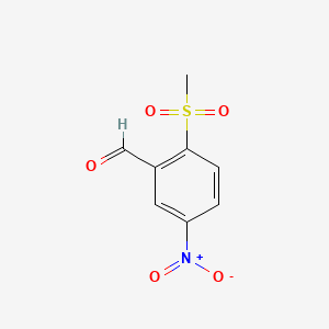 2-Methanesulfonyl-5-nitrobenzaldehyde