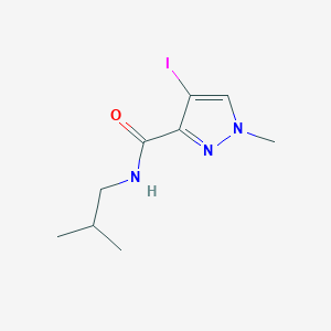 4-iodo-N-isobutyl-1-methyl-1H-pyrazole-3-carboxamide