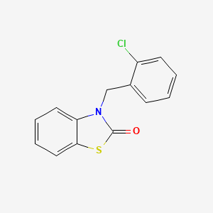 3-(2-chlorobenzyl)-1,3-benzothiazol-2(3H)-one