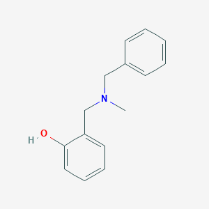 molecular formula C15H17NO B5817982 2-{[苄基(甲基)氨基]甲基}苯酚 CAS No. 60460-63-1