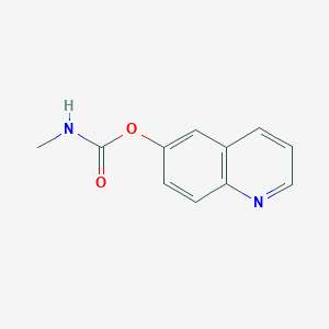 6-quinolinyl methylcarbamate