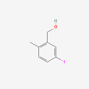 molecular formula C8H9IO B581824 (5-Iodo-2-methylphenyl)methanol CAS No. 1260242-01-0