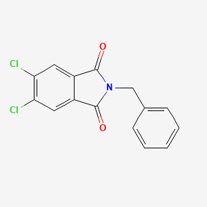 molecular formula C15H9Cl2NO2 B5818785 2-benzyl-5,6-dichloro-1H-isoindole-1,3(2H)-dione 