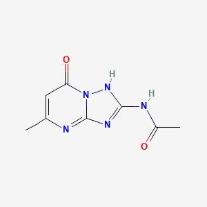 molecular formula C8H9N5O2 B5818810 N-(7-hydroxy-5-methyl[1,2,4]triazolo[1,5-a]pyrimidin-2-yl)acetamide 