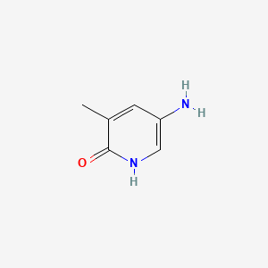 molecular formula C6H8N2O B581904 5-氨基-3-甲基吡啶-2-醇 CAS No. 20252-07-7