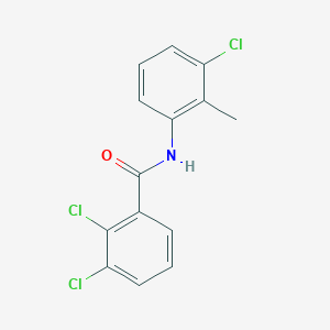 molecular formula C14H10Cl3NO B5819115 2,3-dichloro-N-(3-chloro-2-methylphenyl)benzamide 