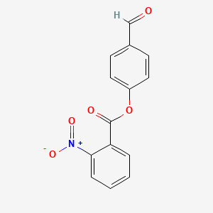 4-formylphenyl 2-nitrobenzoate