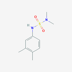 N'-(3,4-dimethylphenyl)-N,N-dimethylsulfamide
