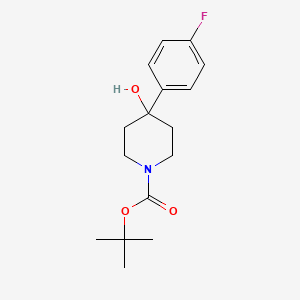 tert-Butyl 4-(4-fluorophenyl)-4-hydroxypiperidine-1-carboxylate