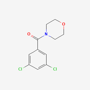 molecular formula C11H11Cl2NO2 B5819867 4-(3,5-dichlorobenzoyl)morpholine 