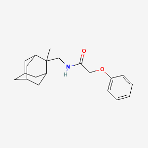 N-[(2-methyl-2-adamantyl)methyl]-2-phenoxyacetamide