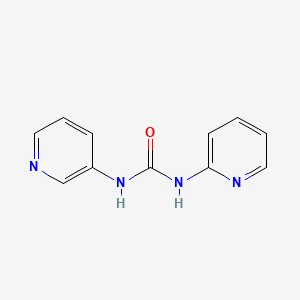 molecular formula C11H10N4O B5820102 N-2-pyridinyl-N'-3-pyridinylurea CAS No. 75322-51-9