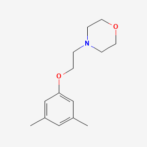 molecular formula C14H21NO2 B5820142 4-[2-(3,5-dimethylphenoxy)ethyl]morpholine 