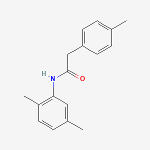 molecular formula C17H19NO B5820150 N-(2,5-dimethylphenyl)-2-(4-methylphenyl)acetamide 