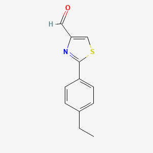 2-(4-Ethyl-phenyl)-thiazole-4-carbaldehyde