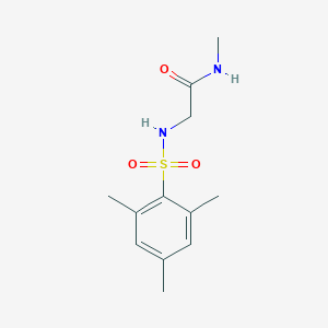 N~2~-(mesitylsulfonyl)-N~1~-methylglycinamide