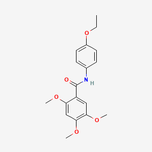 N-(4-ethoxyphenyl)-2,4,5-trimethoxybenzamide