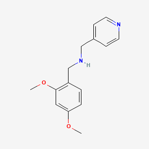 molecular formula C15H18N2O2 B5820378 (2,4-dimethoxybenzyl)(4-pyridinylmethyl)amine 