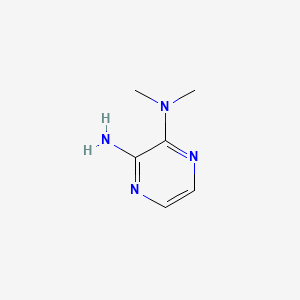 B582038 2-Amino-3-(dimethylamino)pyrazine CAS No. 89488-74-4
