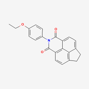 2-(4-ethoxyphenyl)-6,7-dihydro-1H-indeno[6,7,1-def]isoquinoline-1,3(2H)-dione