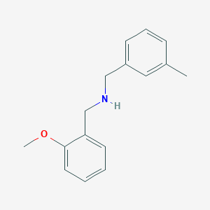 molecular formula C16H19NO B5820616 (2-methoxybenzyl)(3-methylbenzyl)amine CAS No. 418787-25-4