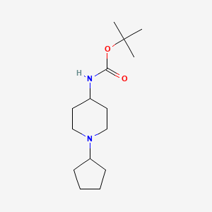 tert-Butyl (1-cyclopentylpiperidin-4-yl)carbamate