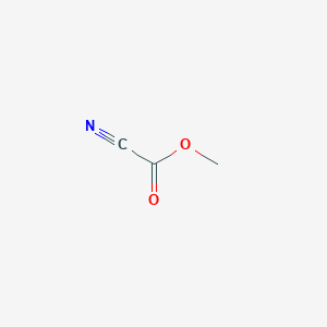 molecular formula C3H3NO2 B058208 氰基甲酸甲酯 CAS No. 17640-15-2
