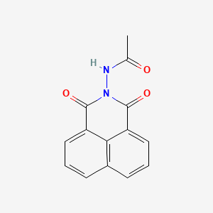 molecular formula C14H10N2O3 B5820895 N-(1,3-二氧代-1H-苯并[de]异喹啉-2(3H)-基)乙酰胺 