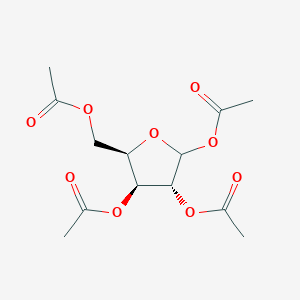 molecular formula C13H18O9 B058209 1,2,3,5-四-O-乙酰-D-木糖呋喃糖 CAS No. 42927-46-8
