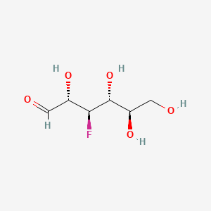 molecular formula C6H11FO5 B582115 3-脱氧-3-氟-D-阿洛糖 CAS No. 99605-33-1