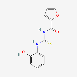 N-{[(2-hydroxyphenyl)amino]carbonothioyl}-2-furamide