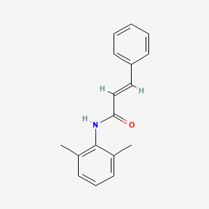 molecular formula C17H17NO B5821265 N-(2,6-dimethylphenyl)-3-phenylacrylamide CAS No. 18109-42-7