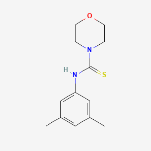 molecular formula C13H18N2OS B5821479 N-(3,5-dimethylphenyl)-4-morpholinecarbothioamide 