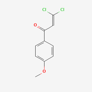 molecular formula C10H8Cl2O2 B5821497 3,3-dichloro-1-(4-methoxyphenyl)-2-propen-1-one 