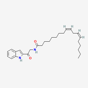 molecular formula C28H40N2O2 B582166 Termitomycamide B CAS No. 1254277-89-8