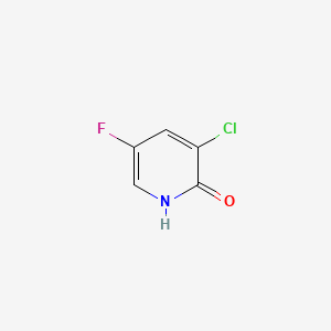 molecular formula C5H3ClFNO B582178 3-氯-5-氟-2-羟基吡啶 CAS No. 1214345-43-3