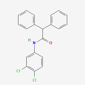 molecular formula C20H15Cl2NO B5821838 N-(3,4-dichlorophenyl)-2,2-diphenylacetamide CAS No. 50916-30-8