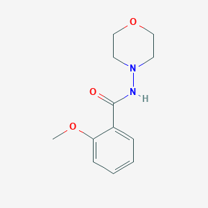 molecular formula C12H16N2O3 B5822062 2-methoxy-N-4-morpholinylbenzamide 