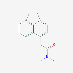 molecular formula C16H17NO B5822213 2-(1,2-dihydro-5-acenaphthylenyl)-N,N-dimethylacetamide 