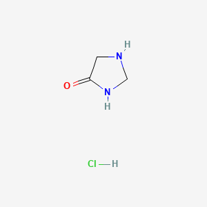 B582231 Imidazolidin-4-one hydrochloride CAS No. 1373253-20-3