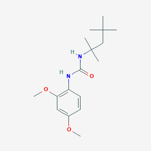 N-(2,4-dimethoxyphenyl)-N'-(1,1,3,3-tetramethylbutyl)urea