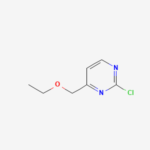 B582279 2-Chloro-4-(ethoxymethyl)pyrimidine CAS No. 1289385-59-6