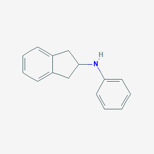 molecular formula C15H15N B058228 N-phenyl-2,3-dihydro-1H-inden-2-amine CAS No. 33237-72-8