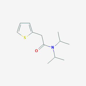 molecular formula C12H19NOS B5822802 N,N-diisopropyl-2-(2-thienyl)acetamide 