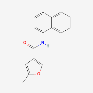 molecular formula C16H13NO2 B5822958 5-methyl-N-1-naphthyl-3-furamide 
