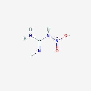molecular formula C2H6N4O2 B058230 1-甲基-3-硝基胍 CAS No. 4245-76-5