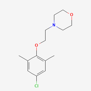 molecular formula C14H20ClNO2 B5823083 4-[2-(4-chloro-2,6-dimethylphenoxy)ethyl]morpholine 