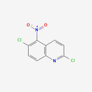 B582324 2,6-Dichloro-5-nitroquinoline CAS No. 1209246-34-3